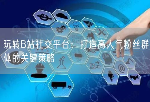 玩转B站社交平台：打造高人气粉丝群体的关键策略