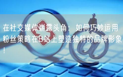 在社交媒体崭露头角：如何巧妙运用粉丝策略在B站上塑造独特的品牌形象！