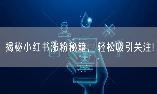 揭秘小红书涨粉秘籍，轻松吸引关注!