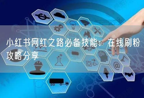 小红书网红之路必备技能：在线刷粉攻略分享