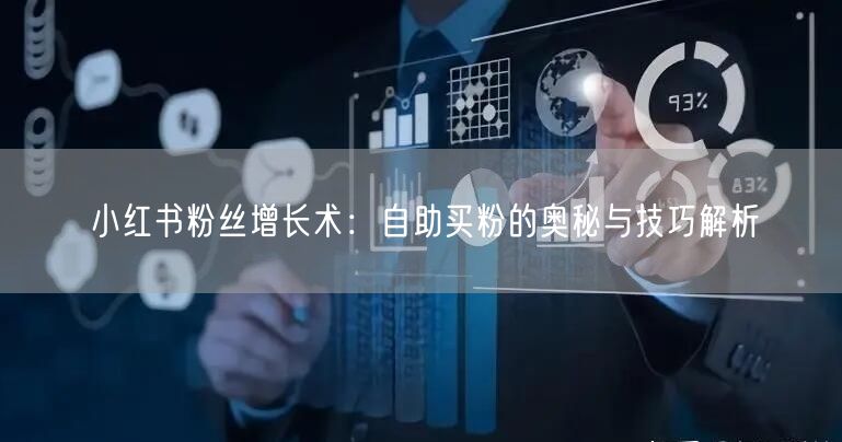 小红书粉丝增长术：自助买粉的奥秘与技巧解析